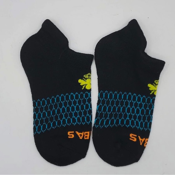 4 packs of BOMBAS kids Originals Ankle Socks XS (Black/multicolor) - Picture 4 of 4